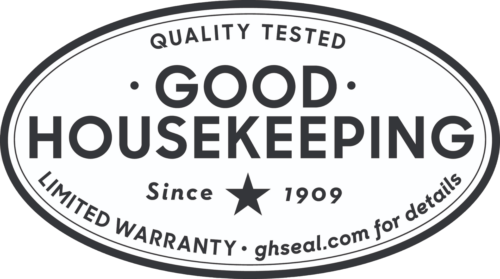 Good Housekeeping quality tested seal